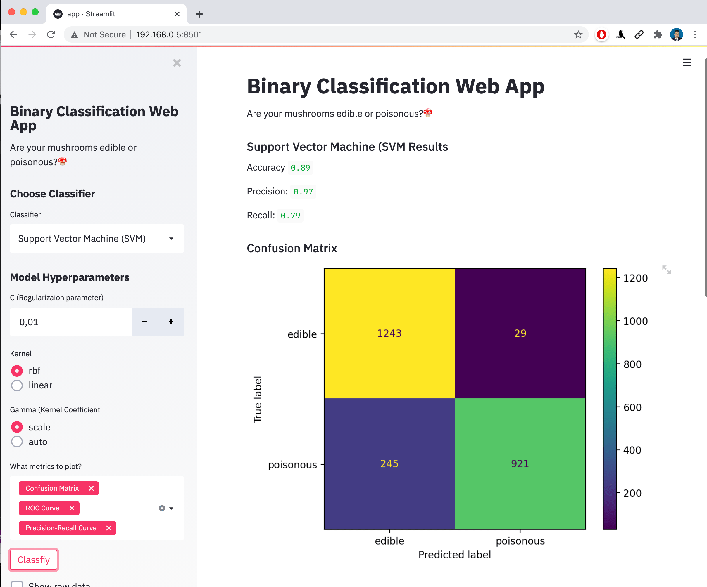 Machine Learning Web App with Streamlit and Python Ruslan Magana